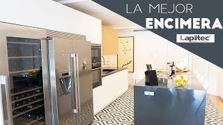 Cocina con ISLA y ENCIMERA LAPITEC La MEJOR encimera [upl. by Asinet]