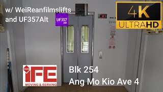 iFE lift E at Blk 254 Ang Mo Kio Ave 4 [upl. by Worra328]