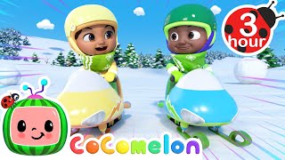 Cody and Ninas Snow Race  3 Hours of CoComelon  Its Cody Time  Songs for Kids amp Nursery Rhymes [upl. by Devinna659]