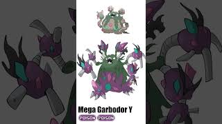 Mega Garbodor Pokémon Evolution TCG  AR Card by Max S Shorts [upl. by Strander]