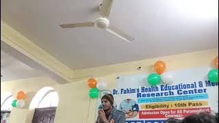 Republic Day Speech  HindiUrdu  Dr Fahims Health Educational amp Medicare Research Center [upl. by Nnyluqcaj]