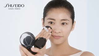 How To  Cushion Compact Foundation  SHISEIDO [upl. by Nnyltak]