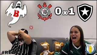 REACT REAÇÕES CORINTHIANS x BOTAFOGO [upl. by Meekyh]