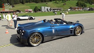 Pagani Huayra Roadster vs Pagani Huayra BC [upl. by Tila912]