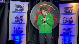 Darragh White at the Dublin heat of the Chortle Student Comedy Award 2024 [upl. by Resaec]