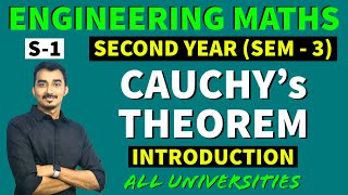 CAUCHY THEOREM  S1  CAUCHY INTEGRAL THEOREM  COMPLEX INTEGRAL  ENGINEERING MATHS [upl. by Assyl]