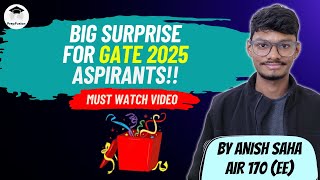 🔥FINAL CALL for All GATE 2025 Aspirants  PrepFusion  Anish Saha [upl. by Ahsercal]