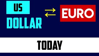 TODAY 1 USD to EUR  US Dollars to Euros Exchange Rate 25 JULY 2024 [upl. by Januarius]