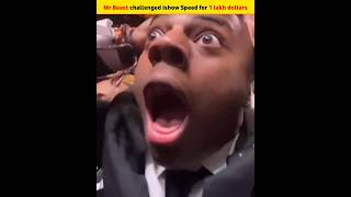 Mr Best challenged ishow Speed for 1 lakh dollars trendingshorts mrbeast ishowspeed [upl. by Ivets]