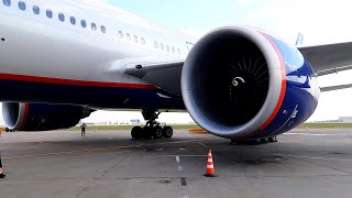 Взлет из Шереметьево Boeing 777300ER Аэрофлот [upl. by Mount]