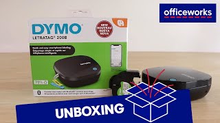 Dymo LetraTag Bluetooth Labeller 200B Unboxing [upl. by Anah181]