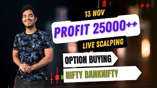 Banknifty option buying  price action trading  Live Option Scalping [upl. by Lightman]