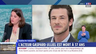 Lacteur Gaspard Ulliel est mort à 37 ans [upl. by Atsirhc669]