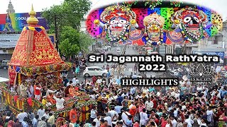 Jagannath Rath Yatra Festival  Highlights 2022  ISKCON Ujjain [upl. by Wanids]