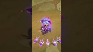 STAR GUARDIAN AKALI CHIBI TFT ANIMATIONS amp FINISHER shorts litlelegends tftset12 tft chibi lol [upl. by Eurd]