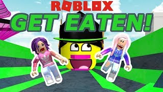 Roblox Get Eaten  We Get Eaten by Giant Noobs [upl. by Dranyl396]