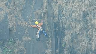 SAK Sahyadri Adventure Club Mumbai Thoseghar Waterfall Climbing [upl. by Yvi]