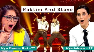 Steve And Raktim Dance Performance indiasbestdancerseason3 dance trending [upl. by Alcina]