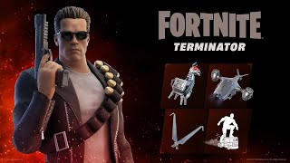 32 Elimination Fortnite Crown Victory Royale with Terminator [upl. by Tihor]