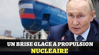 Le briseglace à propulsion nucléaire quotTchoukotkaquot de Poutine lancé par la Russie [upl. by Eindys]