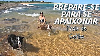 23  PRAIA DE SETIBA UM PARAÃSO EM GUARAPARIESPÃRITO SANTO EP2 [upl. by Arahsak934]