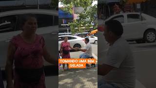 Tomando uma bem gelada kkkkviralvideo humor maisviews topz viral [upl. by Lemay]