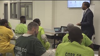 Partnership creates path to reduce recidivism in Cobb County Jail [upl. by Aneetsirk]