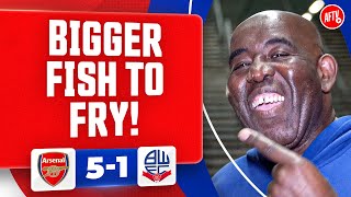 Bigger Fish To FRY Robbie  Arsenal 51 Bolton [upl. by Trin372]