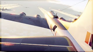 B17 Flying FORTRESS MASSIVE ROLLING THUNDER [upl. by Raynard]