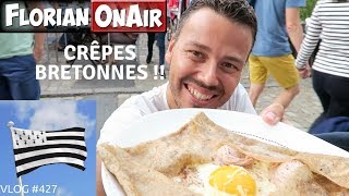 Je teste les VRAIES CREPES et GALETTES en BRETAGNE  VLOG 427 [upl. by Auhesoj]