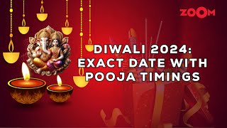 Diwali Date 2024 October 31 or November 1 Find Out Laxmi Puja Timings amp Importance [upl. by Calandra816]