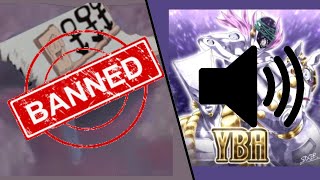 YBA Voice lines are back also I got banned [upl. by Ejroj578]