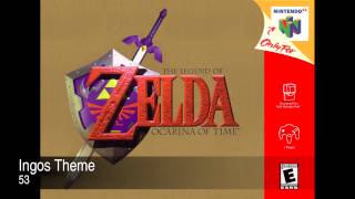 The Legend of Zelda Ocarina of Time Soundtrack • Nintendo 64 [upl. by Kred450]