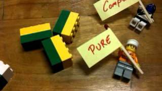 ElementCompoundPureMixture  W Lego [upl. by Urba]