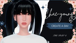 🌸 Styling Chaeyoung  Sims 4 Create a Sim 🌸 [upl. by Greeley]