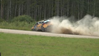 WRC RALLY ESTONIA 2023  CRASHES  FLATOUT  JUMPS [upl. by Ottavia]