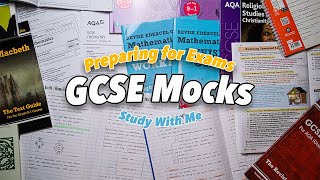 Preparing for GCSE Mocks  Study With Me [upl. by Rainwater]