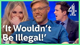 Rob Beckett SHOCKS Jimmy Carr With Sexy Offer  8 Out of 10 Cats Does Countdown  Channel 4 [upl. by Eisteb]