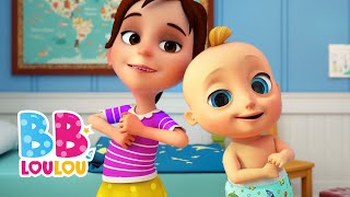 🌀 🌀 Enroulez le fil  Comptines pour bébés  BB LouLou [upl. by Oicirbaf]