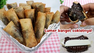 PASTI JADI RESEP LUMPIA ISI PISANG COKLAT KEJU [upl. by Htebsil204]