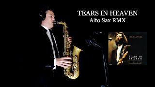 TEARS IN HEAVEN  Eric Clapton  Alto Saxamp Piano  Free score [upl. by Arva579]