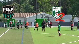 080624  Tournoi U14U15  RC Chambéry  Bordeaux AC vs ES Ambares 2 01 [upl. by Aniuqahs]