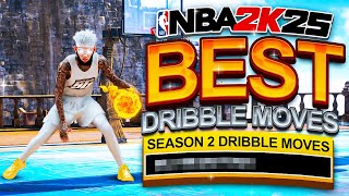 FASTEST DRIBBLE MOVES amp COMBOS in NBA 2K25 BEST DRIBBLE MOVES amp ANIMATIONS SEASON 2 NBA 2K25 [upl. by Kadner506]