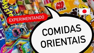 EXPERIMENTANDO COMIDAS ORIENTAIS 2024 [upl. by Asirram653]