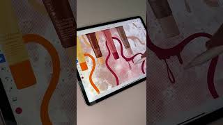 procreate drawingtablet art tablet illustration drawing shorts fyp viralvideo [upl. by Amilas912]