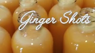 EASY WAY TO MAKE GINGER SHOTS 🫚 [upl. by Kenzie822]