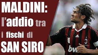 Paolo Maldini laddio a San Siro e la contestazione della Curva Sud [upl. by Max]