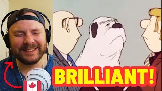 Canadian Reacts to German Cartoon by Loriot  Sprechender Hund Talking Dog [upl. by Roxanne279]