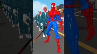 Spider man vs Superhero spiderman marvel shorts [upl. by Airbmak]