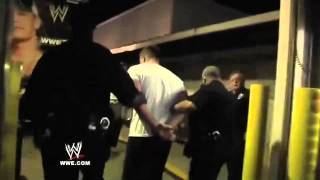 WWEcom Exclusive  Miz and R Truth Get Arrested After Hell In A Cell 2011 [upl. by Sikleb413]